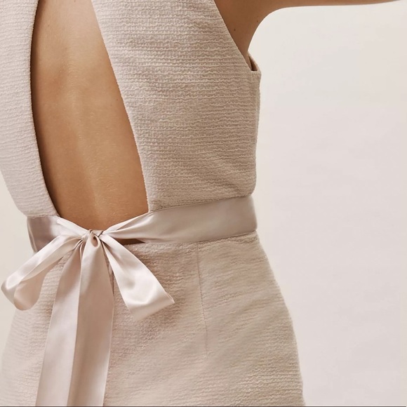 BHLDN Adrianna Papell Idris Dress in Champagne - Picture 6 of 16